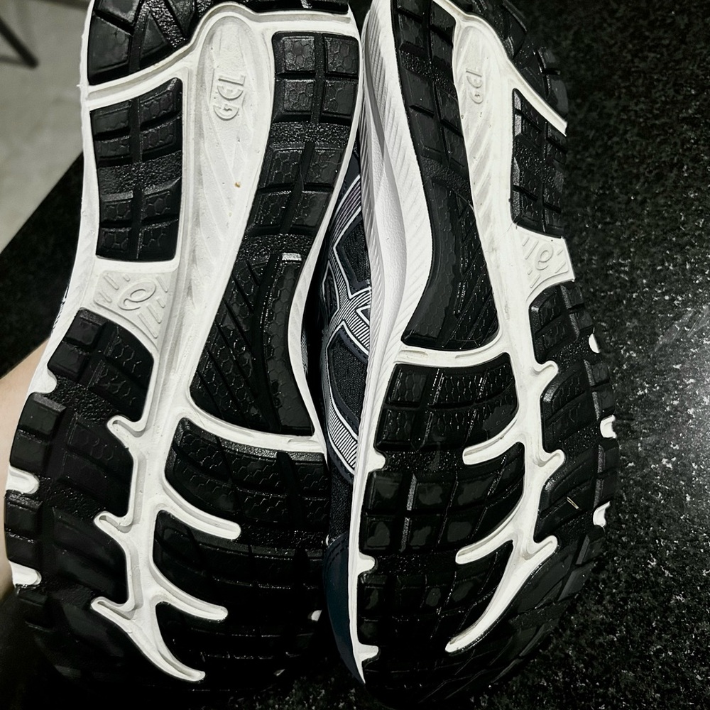 ASICS Women's Gel Contend 8 Navy and White Athletic Shoes Size 8.5 - Picture 3 of 7
